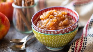 Homemade Applesauce Recipe [upl. by Eleazar938]