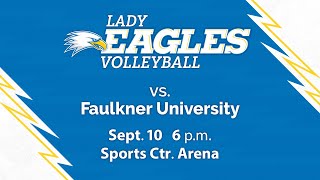 Lady Eagles Volleyball vs Faulkner University at 6 pm on 91024 [upl. by Ila138]