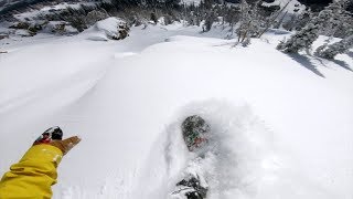 HyperSmooth Cam Fitzpatrick Top to Bottom Run at Jackson Hole with GoPro HERO7 [upl. by Icaj797]