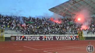 Torcida Split Hajduk  Lokomotiva 20 [upl. by Narat98]