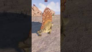 Edaphosaurus Desert Habitat Natural Ecosystems jurassicworldevolution2 gaming jurassicworld [upl. by Eleets]