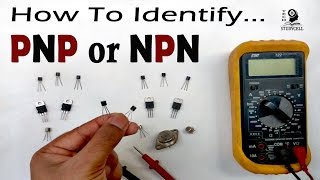 How to Identify PNP or NPN Transistor [upl. by Ellenrad749]