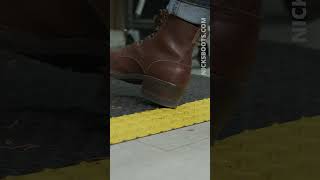 check out that double shot leather nicksboots [upl. by Innor]