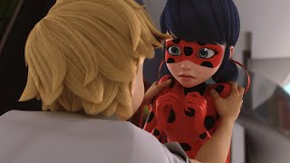 All Ladybug and Adrien Scenes from Strike Back  Miraculous ENG DUB [upl. by Laryssa635]