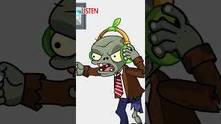 Listen To Me Now  Plants vs Zombies Funny Animation shorts tiktok funny meme trending [upl. by Burkle]