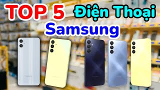 TOP 5 Điện Thoại Samsung Đáng Mua Nhất Hôm Nay  Thế Giới Di Động quyengbox [upl. by Aciraa546]