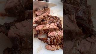 Bavette Steak Slicing [upl. by Naitsirc657]