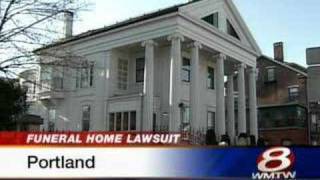 Funeral Home Sued Over Leaking Casket [upl. by Bozuwa560]