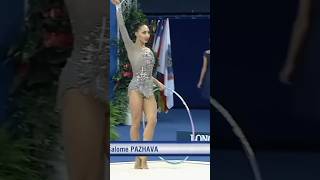 Salome Pazhava  Georgia rhythmic gymnastic  ginástica гимнастический gimnastică व्यायाम 体操 체조 [upl. by Ebner]