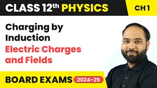 Charging by Induction  Electric Charges and Fields  Class 12 Physics Chapter 1  CBSE 202425 [upl. by Mickey617]