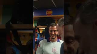 EUROCOPA  El rey Felipe VI felicita a la selección española por su victoria ante Italia shorts [upl. by Kreis887]