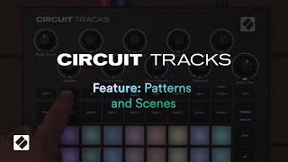 Circuit Tracks  Patterns amp Scenes  Novation [upl. by Nyrol]