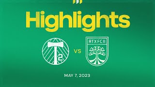 HIGHLIGHTS Timbers2 vs Austin FC II  May 7 2023 [upl. by Profant]