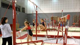 Entrainements gymnastique Novembre 2014 [upl. by Osicran]