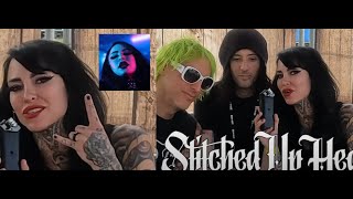 STITCHED UP HEART new album update  20 songs in the works now  new interview posted [upl. by Goodkin]