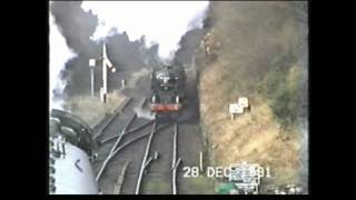 60532 Blue Peter climbing into Goathland 28121991 [upl. by Tnarg684]