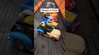 ¡EPICA CARRERA de HOT WHEELS ¡DISNEY CARS vs AUTOS TESLA ¡GRAN DUELO de VELOCIDAD ¿Quién ganará🏆 [upl. by Rovelli]