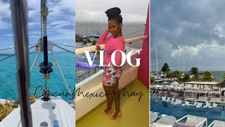 Cancun Memorial Day weekend Baecation VLOG  May 2022 [upl. by Einnov]