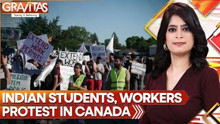 Indians protest against changes in Canadas immigration policy  Gravitas  World News  WION [upl. by Herod556]