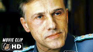 Hans Landa amp Shosanna Restaurant Scene  INGLOURIOUS BASTERDS 2009 Movie CLIP HD [upl. by Toma118]