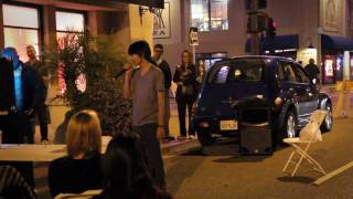 Bohemian Rhapsody karaoke in the streets of San Luis Obispo [upl. by Seugirdor]