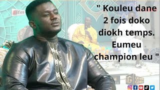 Quartier Général  Balla Gaye 2 quot Kouleu dane 2 fois doko diokh temps Eumeu champion leu quot [upl. by Ulland]