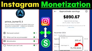 Instagram Monetization Eligibility In Hindi 2025  Instagram Ko Monetise Kaise Kare 2025  Part 1 [upl. by Ely]