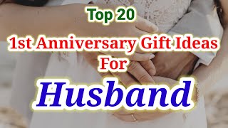 1st Anniversary Gift Ideas For Husband  1st Anniversary Surprise Gift For Husband MagicGiftLab [upl. by Diva]