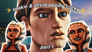 anakin and ahsoka being literally the most chaotic duo  part 1 [upl. by Nerra]