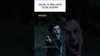 🤔Qual a MELHOR DUBLAGEM de HARRY POTTER🧙‍♂️ curiosidades dublagem filmes fy harrypotter [upl. by Ytisahc]