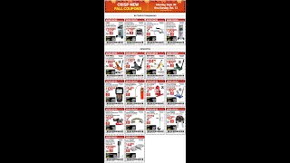 Harbor Freight Fall Coupons [upl. by Eversole234]