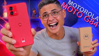 CHEGOU Moto G84 o LINDÃO da Motorola Será um bom SMARTPHONE Unboxing e Impressões [upl. by Thury960]