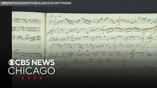 Previously unknown Mozart piece uncovered in German library [upl. by Nanerb61]