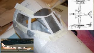 RC Fairchild Metroliner SA227 Build Part One Penair [upl. by Latouche848]