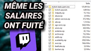 Ce que contient le leak de Twitch [upl. by Isied]