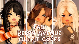 Berry Avenue Fall Outfit Codes roblox [upl. by Enaht]