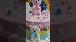 2kg unicorn theme cake design for birthday 🎂🎂shorts shortvideo trending youtubeshorts [upl. by Akehsar]