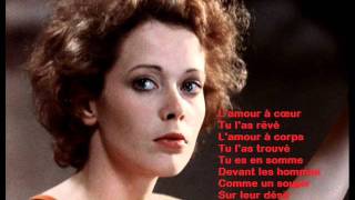 Pierre Bachelet  Emmanuelle 1974 avec lyrics Paroles [upl. by Aicissej923]