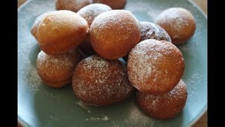 DOUGHNUTS or BEIGNETS RECIPE  EMS BAKING [upl. by Pinelli]