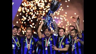 Supercoppa italiana 2024 Inter Napoli 1  0 highlights Gol di Lauraro Martinez [upl. by Siaht]