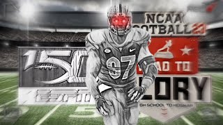 WILL THE 6”1 Defensive End STAY WITH ALABAMA OR TRANSFERR IN NCAA FOOTBALL 23 rtg [upl. by Andryc]