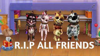 RIP ALL FRIENDS  My Talking Tom Friends  AMONG US screen Android iOs 58 [upl. by Worth]