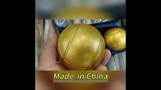 Metal Golden boules ball metal petanque ball bolas for outdoor game boules petanque bocce [upl. by Apoor]