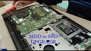 DELL Inspiron 15 3000 HDD to SSD Upgrade [upl. by Archle]