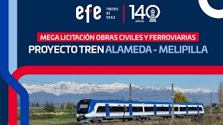 Apertura de ofertas para licitación de proyecto Tren a Melipilla [upl. by Eidoc]