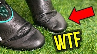 THE WORLDS FIRST LACELESS LEATHER FOOTBALL BOOTS [upl. by Griff]