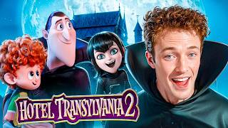 FIRSTTIME WATCHING Hotel Transylvania 2 And It Was So CUTE [upl. by Leunamne]