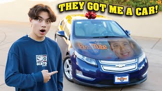 I GOT A CAR FOR MY 16th BIRTHDAY Check Out the EvanTube Mobile [upl. by Tay989]