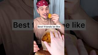 How to enjoy WAFFLE FRIES with bbq SAUCE and your best friend properly😎❤️🍟 CHEFKOUDY [upl. by Debra]