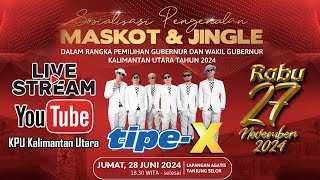 SOSIALISASI PENGENALAN MASKOT amp JINGLE PILKADA KALTARA 2024 [upl. by Castle420]